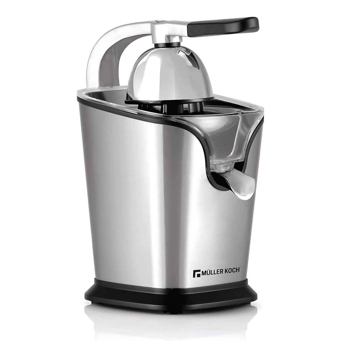 Muller Koch MK-6051 Stainless Steel Citrus Juicer with Dual Cones